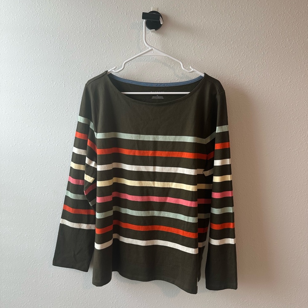 Striped Multicolor Sweater 100% Cotton